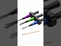 Нержавеющая сталь замок подборка набор для гражданского слесаря инструмент Новый перекрестный замок быстро открыть инструмент (3 комплекта)