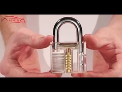 12 шт. Черный слесарь инструменты замок подборка набор Прозрачный замок подборка практический набор инструменты