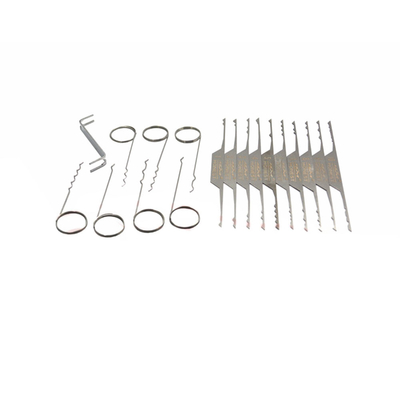 Купить Нержавеющая сталь набор для выбора замка 18 штук Wave Brush Hook Picks Locksmith Tools Lock Pick Tool Производство в сети