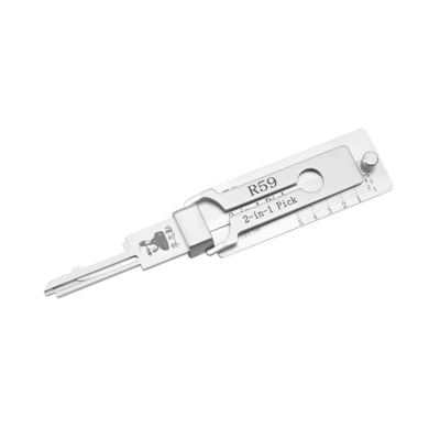 Купить Лиши 2 в 1 Сборник инструментов слесаря R59 Декодер Pick Master Lock Pick Сборник инструментов слесаря Domestic Opening Tools online manufacture