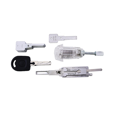Прозрачный автомобильный замок для VW HU66 2 In1 Lockpicks Lishi Door Lock Pick