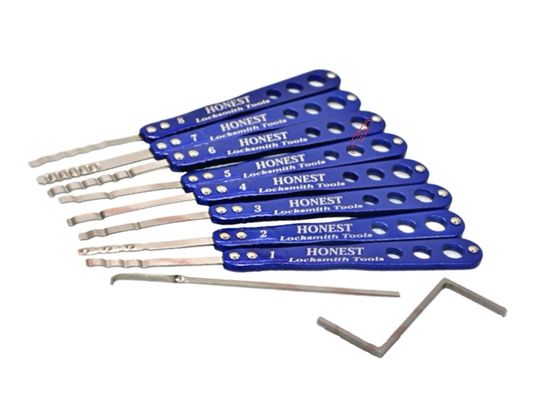 Набор отмычек для сейфов 8 в 2, набор отмычек с крючками