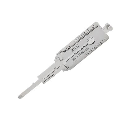 Инструмент для автомобильных замков Lishi MIT17-10cuts SS103 2 в 1 Инструмент для автослесаря Lishi для открывания дверных замков Mitsubishi